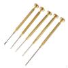 Набор отверток для часов, 5 шт., ювелирные инструменты для ремонта с плоским лезвием для часовщика