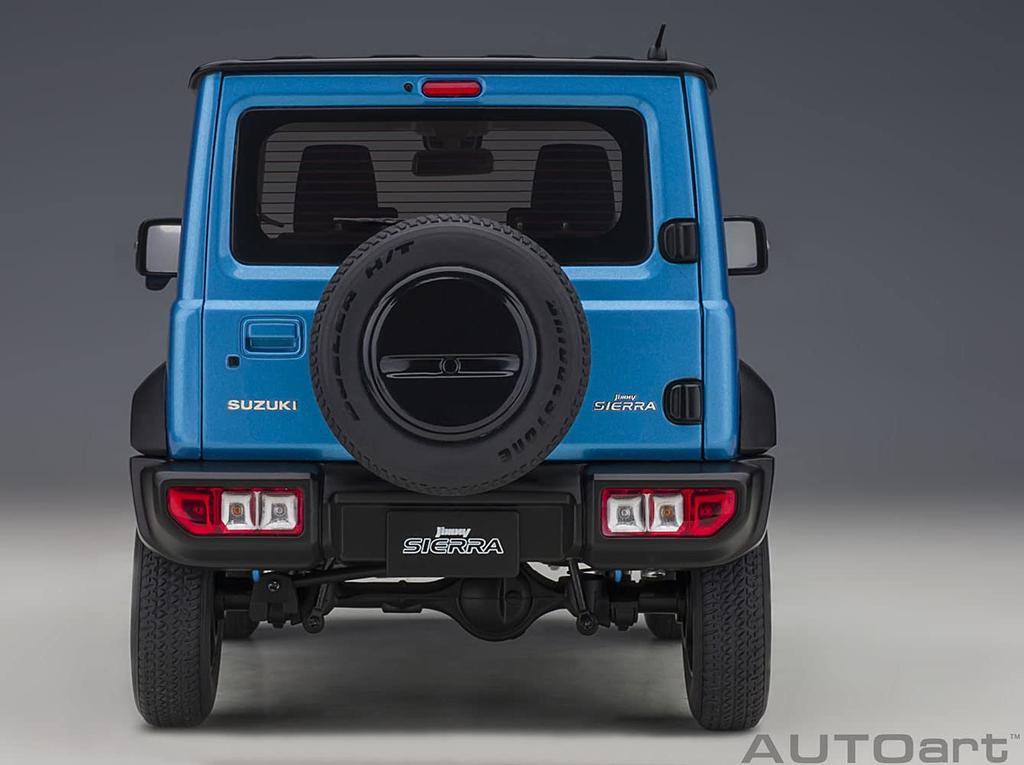 AUTOart Suzuki Jimny Sierra Blue Roof Готовый продукт 78507 1/18 (JB74) Металлик/Черный