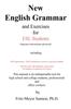 Книга New English Grammar for ESL Students