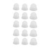 15pcs Hearing Amplifier Eartip 2 Layers Detachable Silicone Hearing Amplifier Accessories S M L