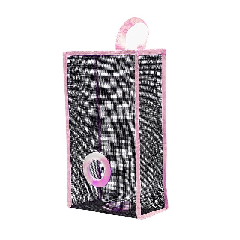 Полезная кухонная сумка для хранения, мешок для мусора, диспенсер, настенный органайзер для кухонного декора, пластиковая сетка, домашние сумки для хранения продуктов