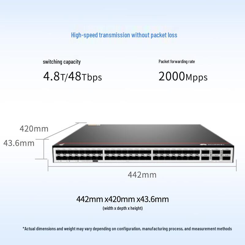 Huawei Коммутатор S6730-S48X6Q Enterprise 10G/40G Fiber
