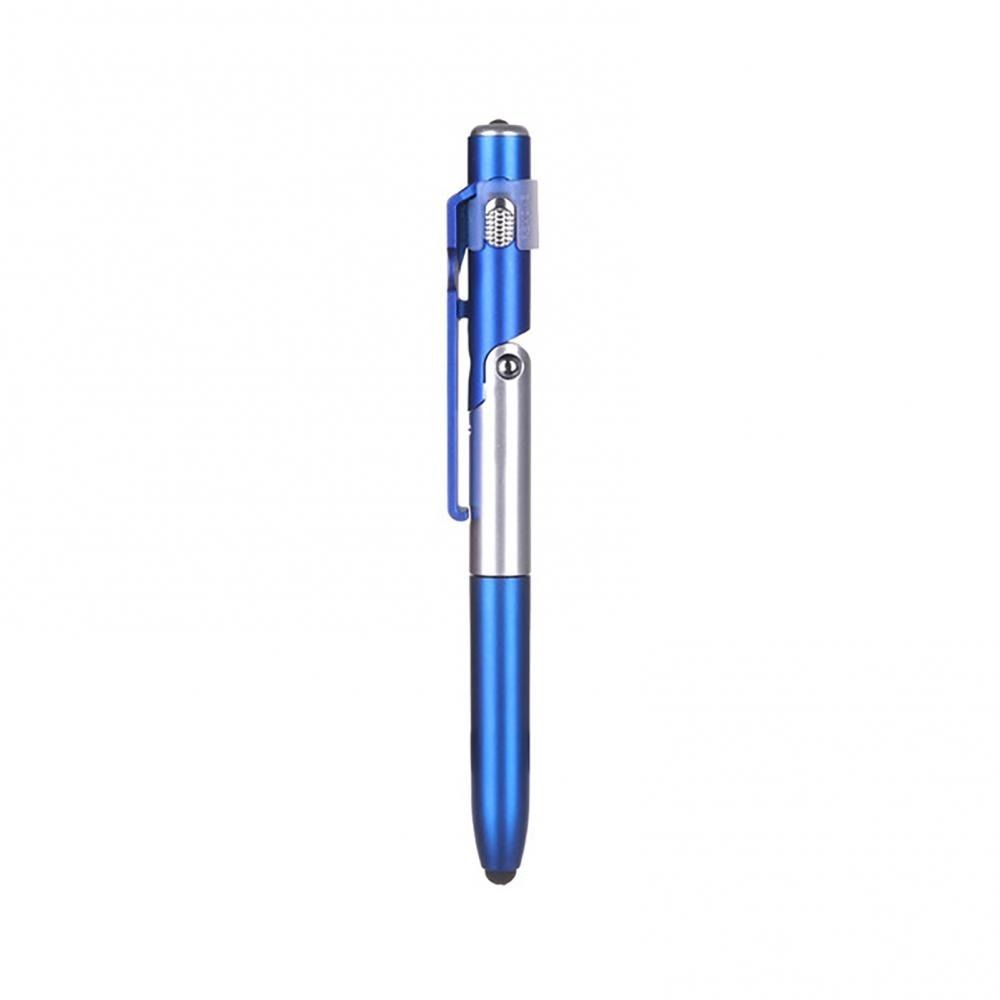 Reading Students Stationery Stylus Pen Ballpoint Pen with LED Light Cellphone Holder Writing Pen