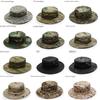 Python Pattern Military Camouflage Bennie, Summer Sun Fisherman Hat