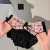 Женские Весенние и Летние Романтичные Сладкие Сексуальные Кружевные Удобные Трусы-Треугольники Средней Посадки