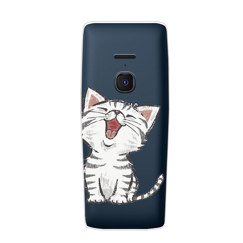 Для Nokia 8210 4G Чехол ТПУ Силиконовый Мягкий Мультяшный Прозрачный Чехол для Nokia8210 4G Обложка TA-1507 TA-1494 TA-1489 Прозрачный Coque