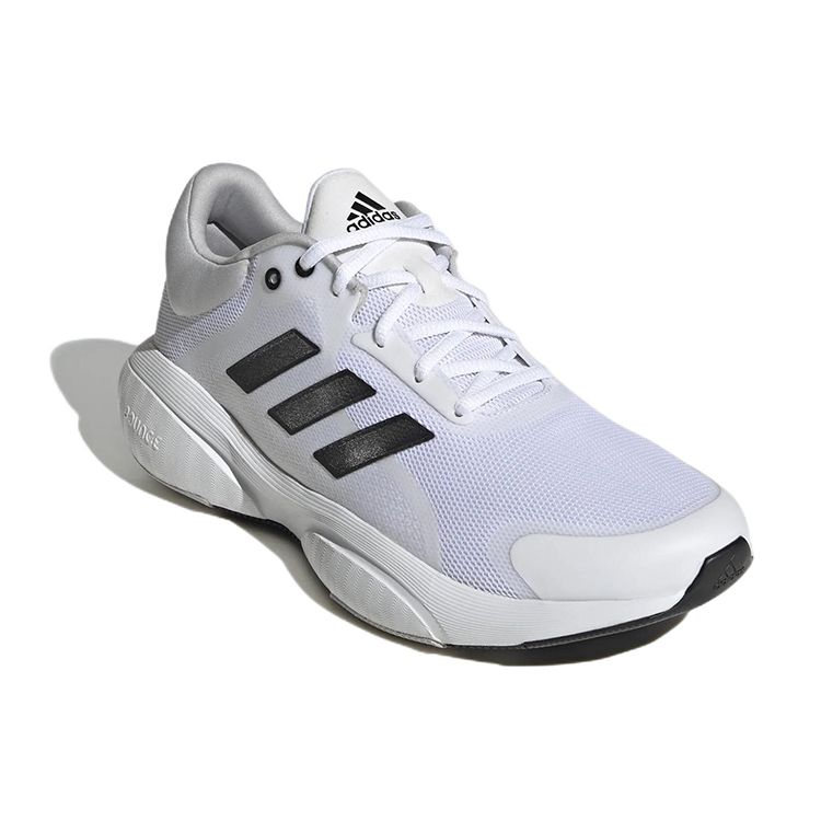 adidas Отзывчивые Повседневные Универсальные Сетчатые Амортизирующие Прочные Дышащие Кроссовки с Низким Верхом Мужские Кроссовки Бело-Серые GX1999