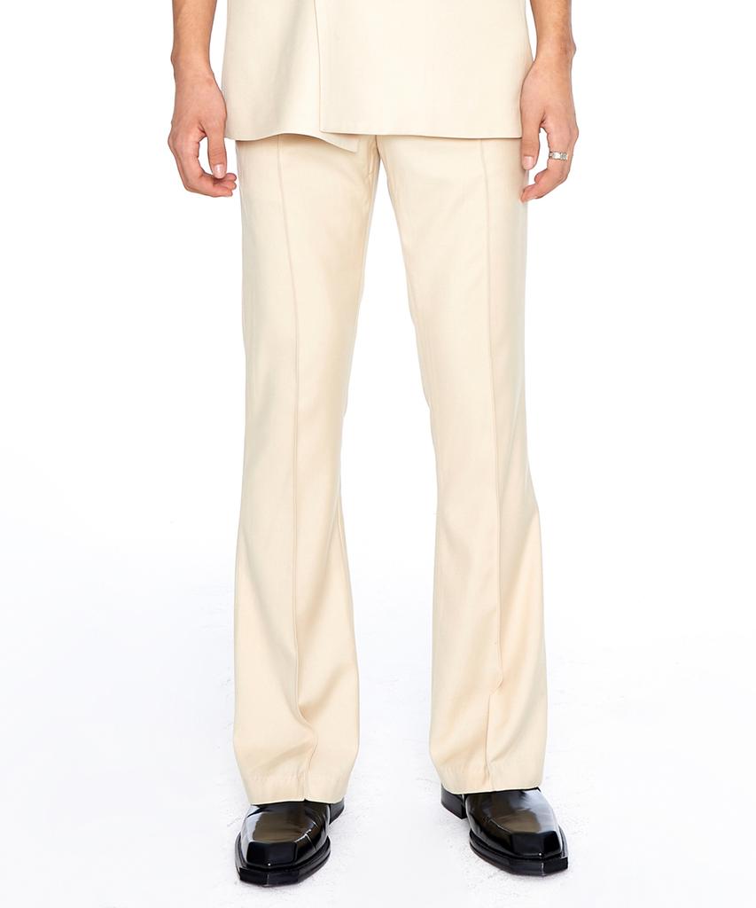 EPONYM Classic Flare Suit Pants_Ivory