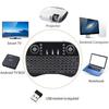 I8 2.4GHz Wireless Keyboard English Mini Keyboard Air Mouse Handheld Keyboard with Touchpad For Android Laptops TV Box Projector