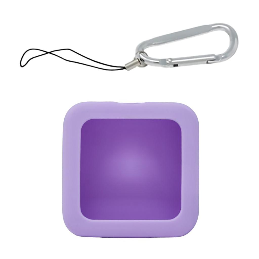 Anshin Watcher Silicone Cover (Lavender) Available In 4 Colors with Strap and Carabiner for Kids GPS KDDI Smart Tracker