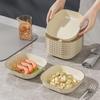 Квадратные тарелки для закусок и костей Deou Star Cream Style