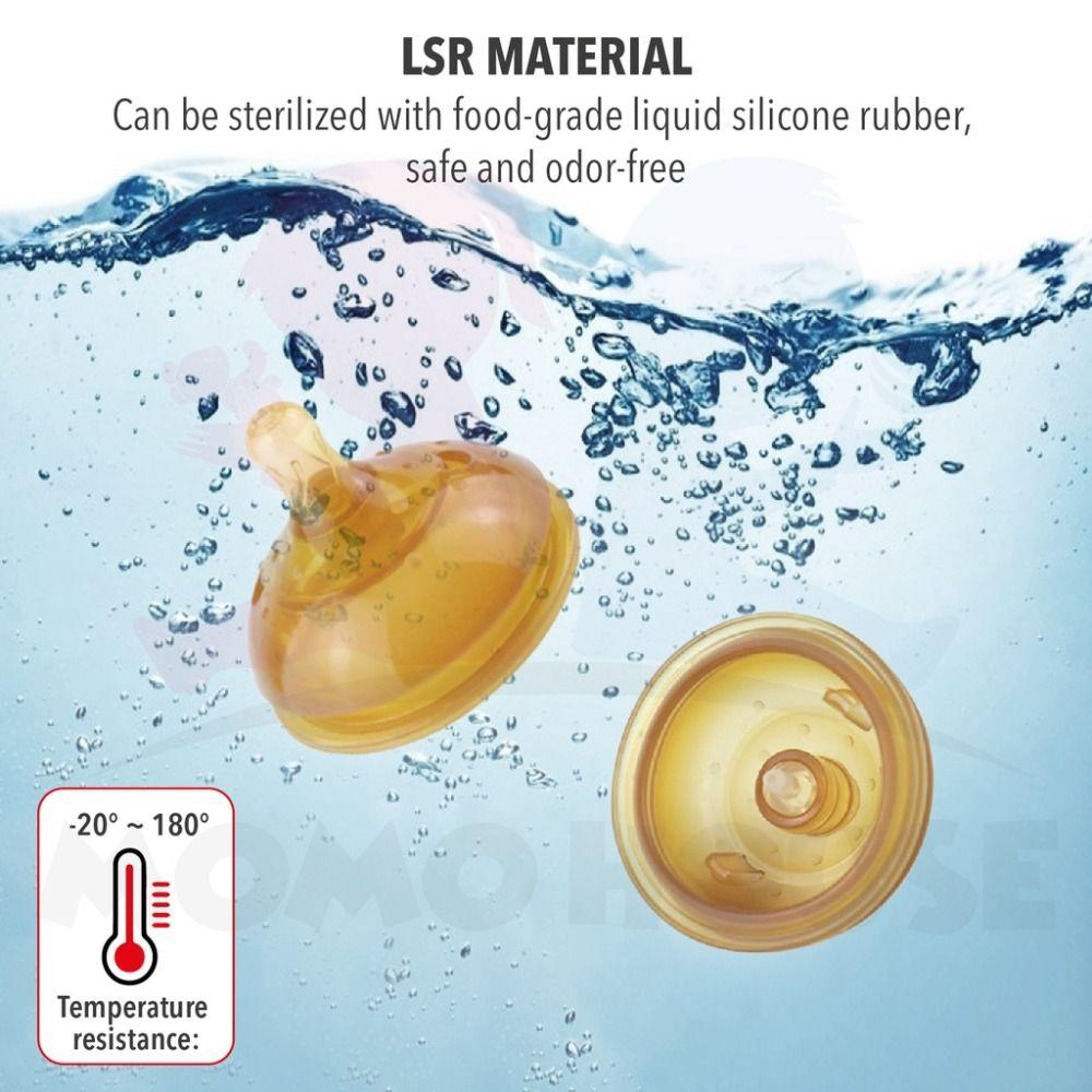 Безопасная жидкая антиукусная перевернутая соска желтая силиконовая соска-пустышка сменные аксессуары