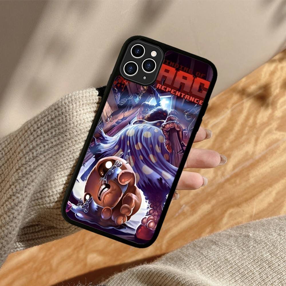Game The B-Binding O-Of I-Isaac  Phone Case For iPhone 17 16 Pro Max Air 13 12 Mini 14 15 Plus 11 PC+TPU Back Cover