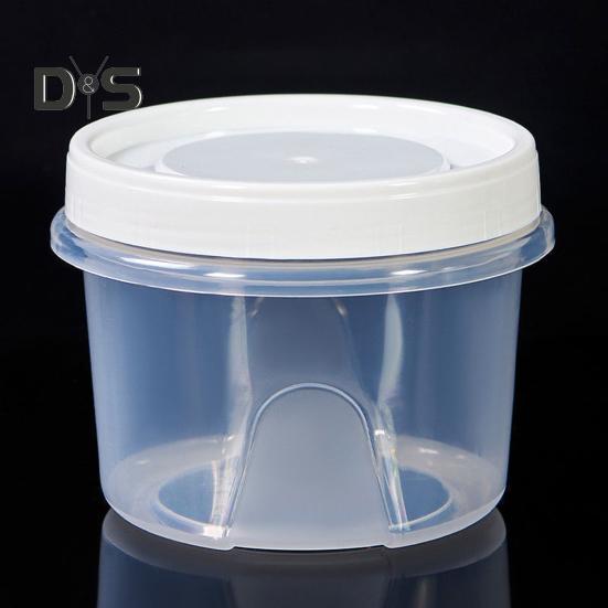 4 шт. контейнеры для заправки салата 500 мл, пищевой контейнер без бисфенола А для закусок, соусов, приправ, многоразовые стаканчики для соуса для ланч-бокса, хранения фруктов, орехов, йогурта