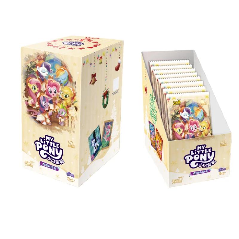 New My Little Pony Collectible Card Series Authentic Friendship Forever Cards Moonlit 11 Anime Merchandise Children's Gift