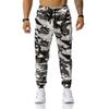 New Men's Patchwork Camouflage Jogging Trousers Outdoor Sports Trousers Football Training Trousers Fitness Trousers Casual Trousers