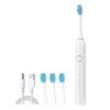 Electric Toothbrush with 4/8 Brush Heads 6 Cleaning Modes Smart Timers IPX7 Waterproof USB Rechargeable Travel Men Women Adults Toothbrush
