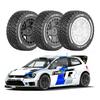 4pcs 60*22mm Wheel Rim & Tire Set for 1/14 MJX Hyper Go 14301 14302 14303 14304 RC Rally Off-Road Buggy Upgrade Accessories