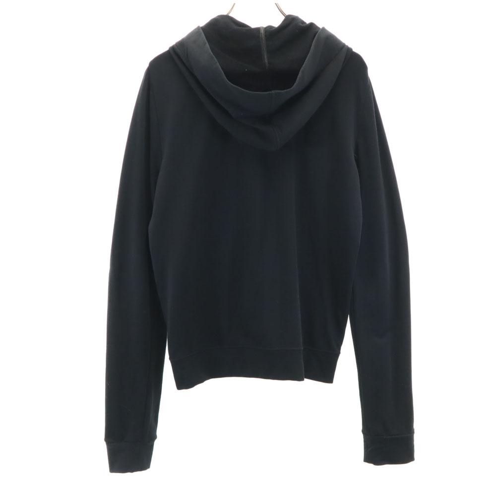 Max Mara Женское худи на молнии с длинным рукавом L черное Б/У