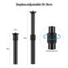 Выдвижной удлинительный стержень из алюминиевого сплава, 19-31 см, универсальный интерфейс 1/4 дюйма, 3/8 дюйма с