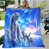 3D Creativity Printing Animal Tiger Flannel Yoga Blanket Air Conditioning Warm Plush Carpet Sleeping Napkin Pet Hiking Blanket