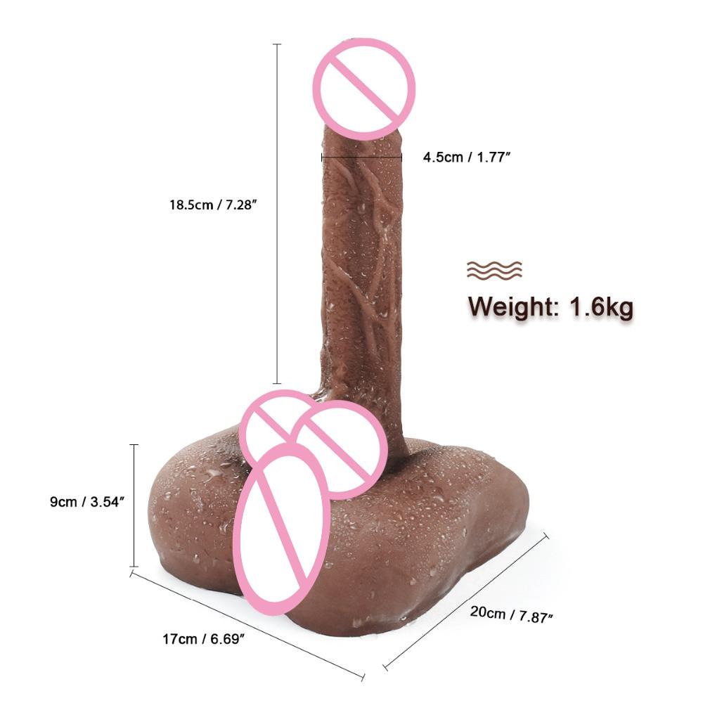 Silicone Artificial Penis Dildo For Women Butt Plug Anal Toy Real Masturbator Doll Cock Adult Sex Products Masturbation