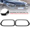 Gloss Black Front Bumper Grill Frame Cover Trim Fit BMW X2 Series F39 2018-2021