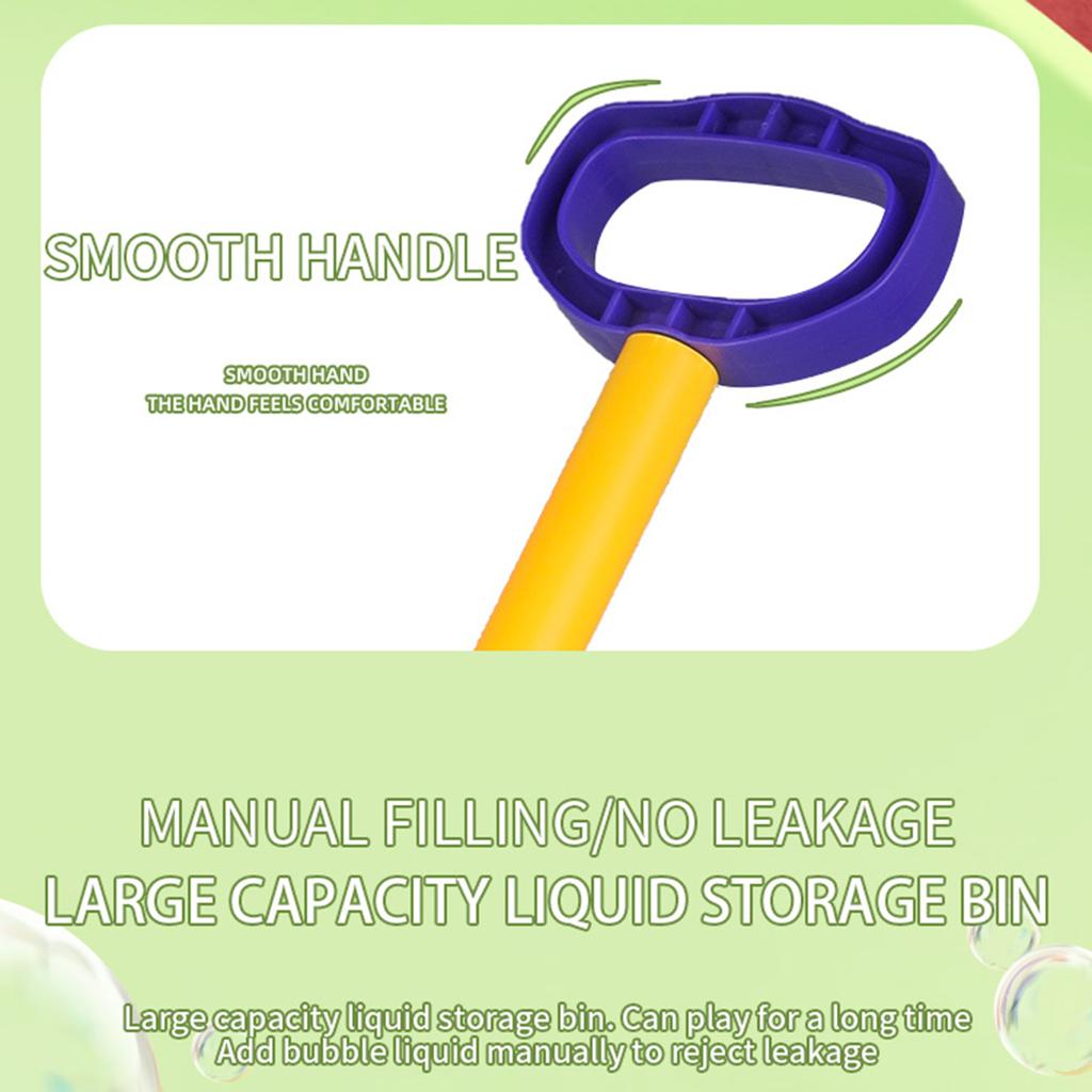 Игрушка-газонокосилка-пузырь для малышей со светодиодной подсветкой, устойчивая к падению летняя уличная ручная игрушка-пузырь