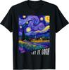 Let it Gogh Забавная футболка с дизайном «Звездная ночь» Винсента Ван Гога