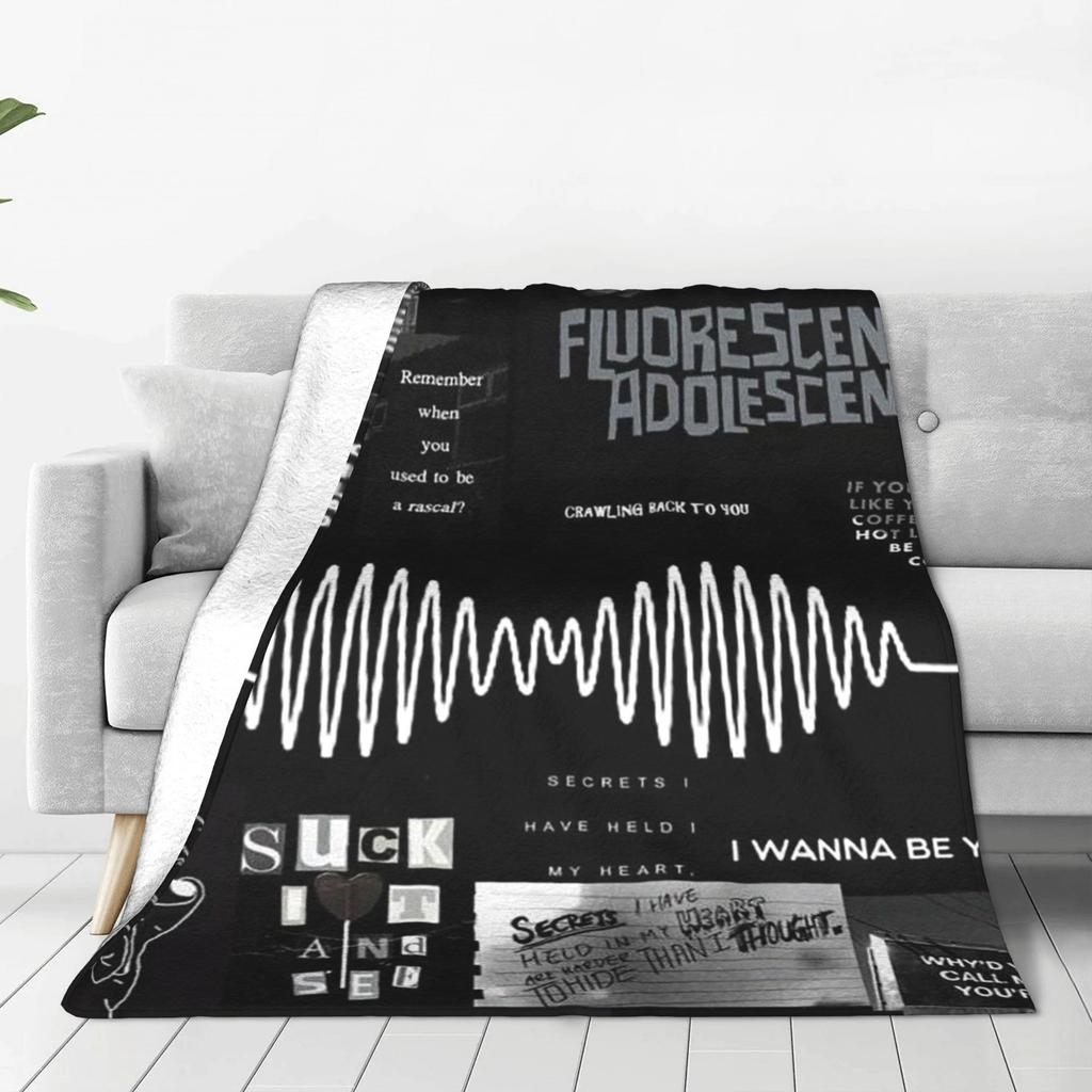 Пледы с изображением рок-группы Arctic Monkeys Теплый фланелевый плед для дивана для дома, спальни, путешествий Покрывала Одеяло