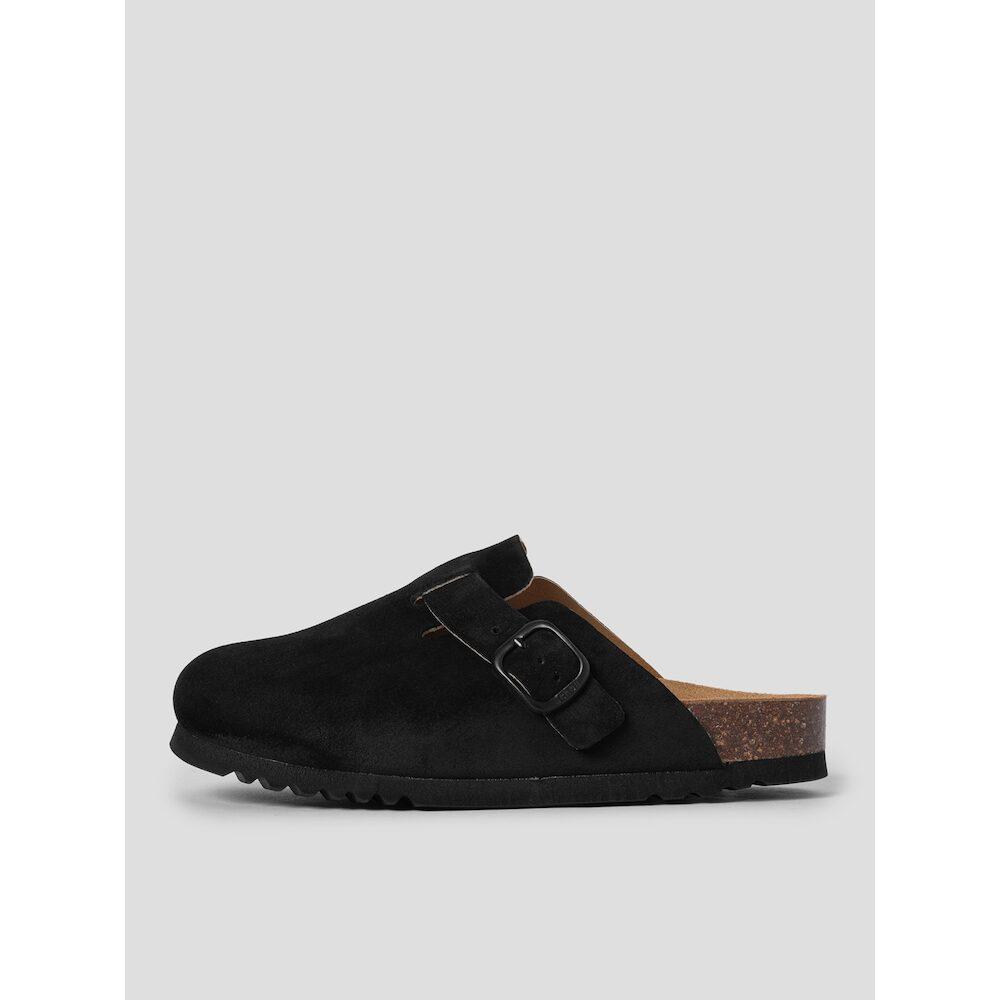 Scholl (женщины) Замшевый пробковый клог черный (Hh49K2C145)
