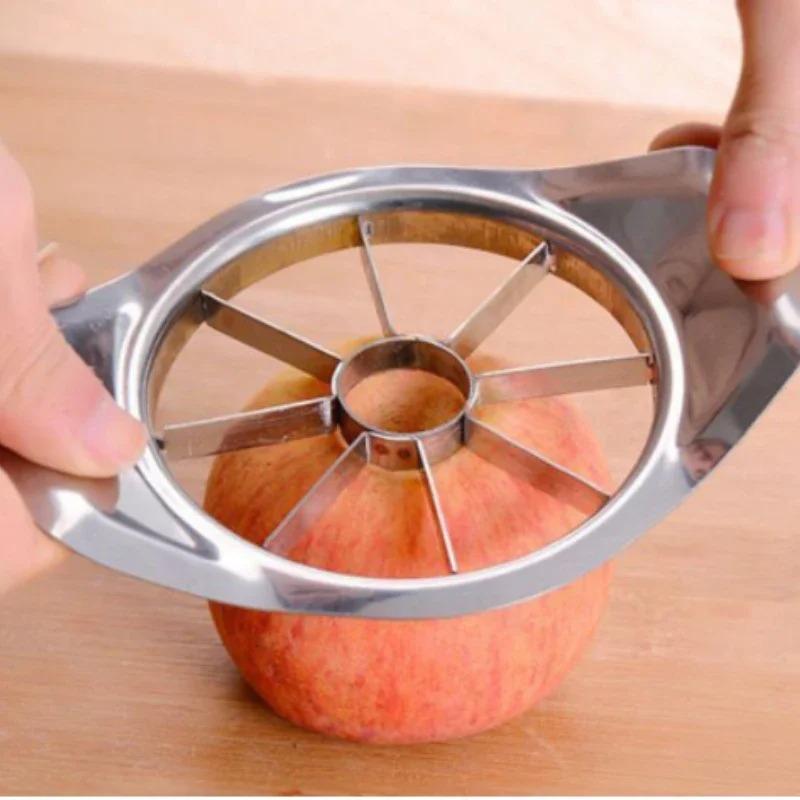 Stainless Steel Apple Cutter Slicer Vegetable Fruit Tool Fruit Slicer Kitchen Gadget Kitchen Accessories Multifunctional Tools