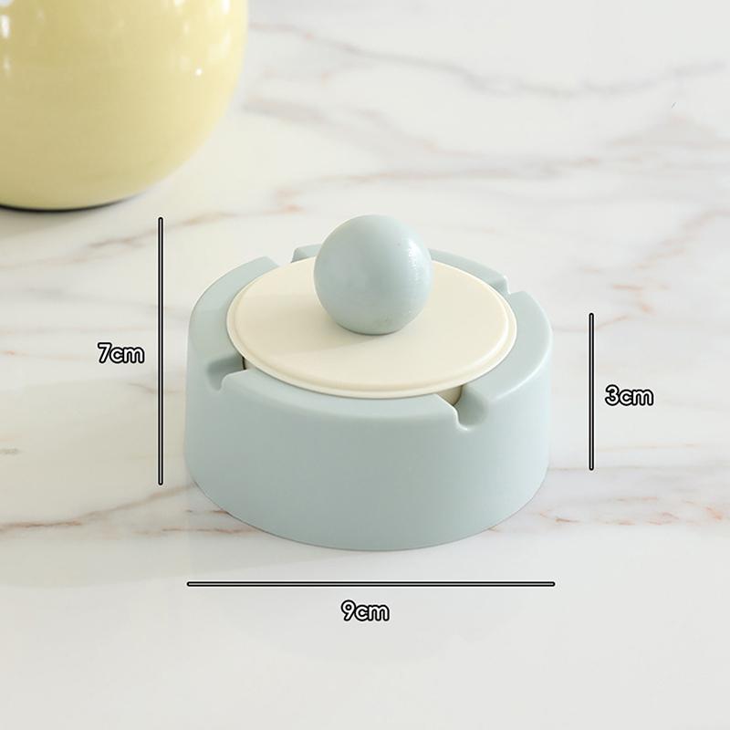 Creative Ashtray Plastic Home Internet Cafe Office Ashtray Enlarged With Lid Anti-Fly Ash Ashtray Ornaments