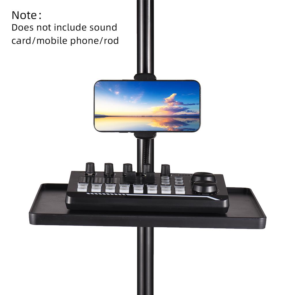 270*205 мм универсальная подставка для микрофона, зажимной лоток, лоток для звуковой карты, подставка для микрофона, лоток для звуковой карты, телефона