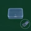 New Mini Plastic Box Rectangular Translucent Packing Box Dustproof Durable Strong Jewelry Button Sundries Storage Case Container