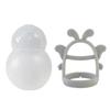 Прорезыватель для зубов Agaphra Butterfly Wrist Teether + Чехол, Серый, Корейские детские товары