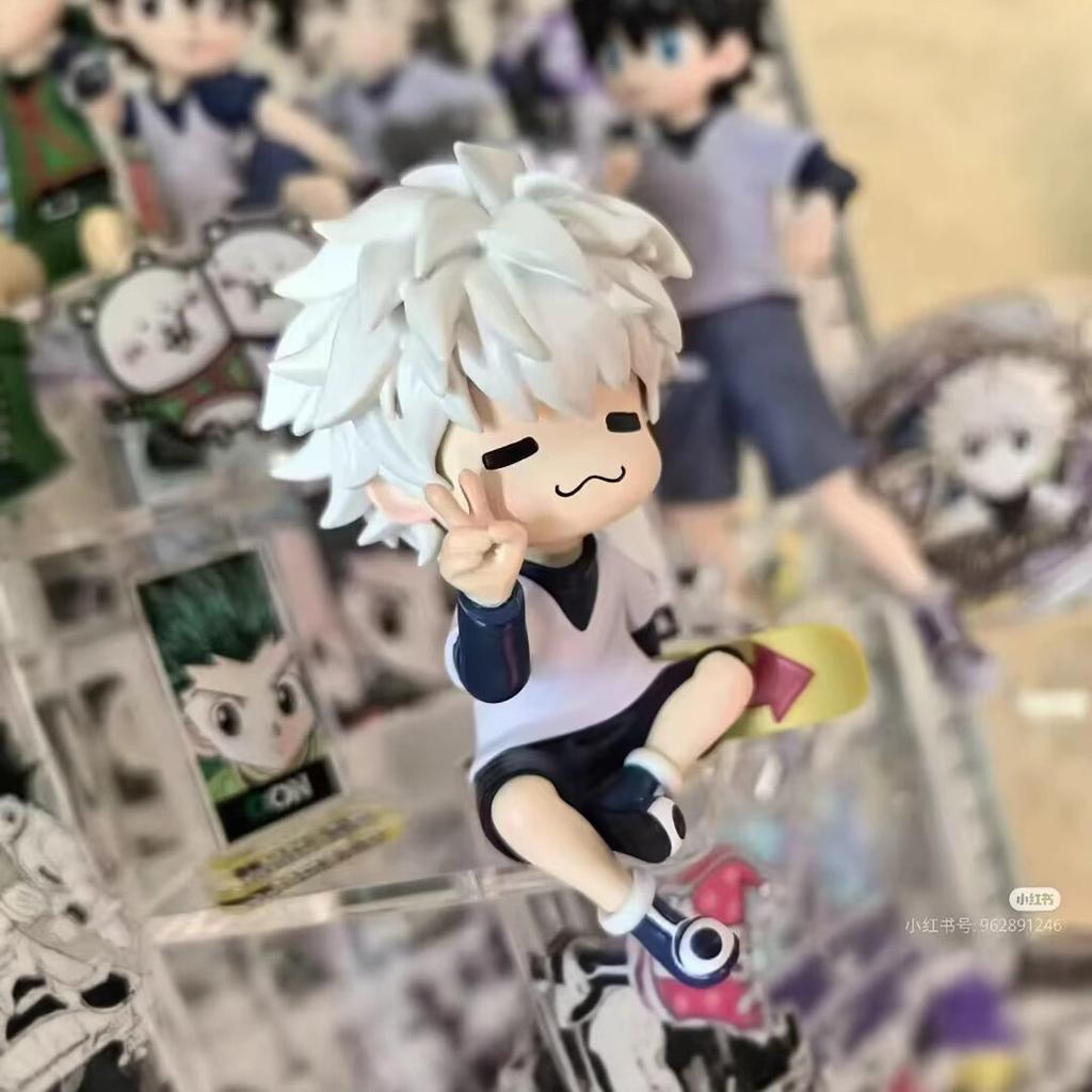 HUNTER×HUNTER Персонаж Killua Zoldyck Забавная Милая Фигурка Модель Игрушки 14 см