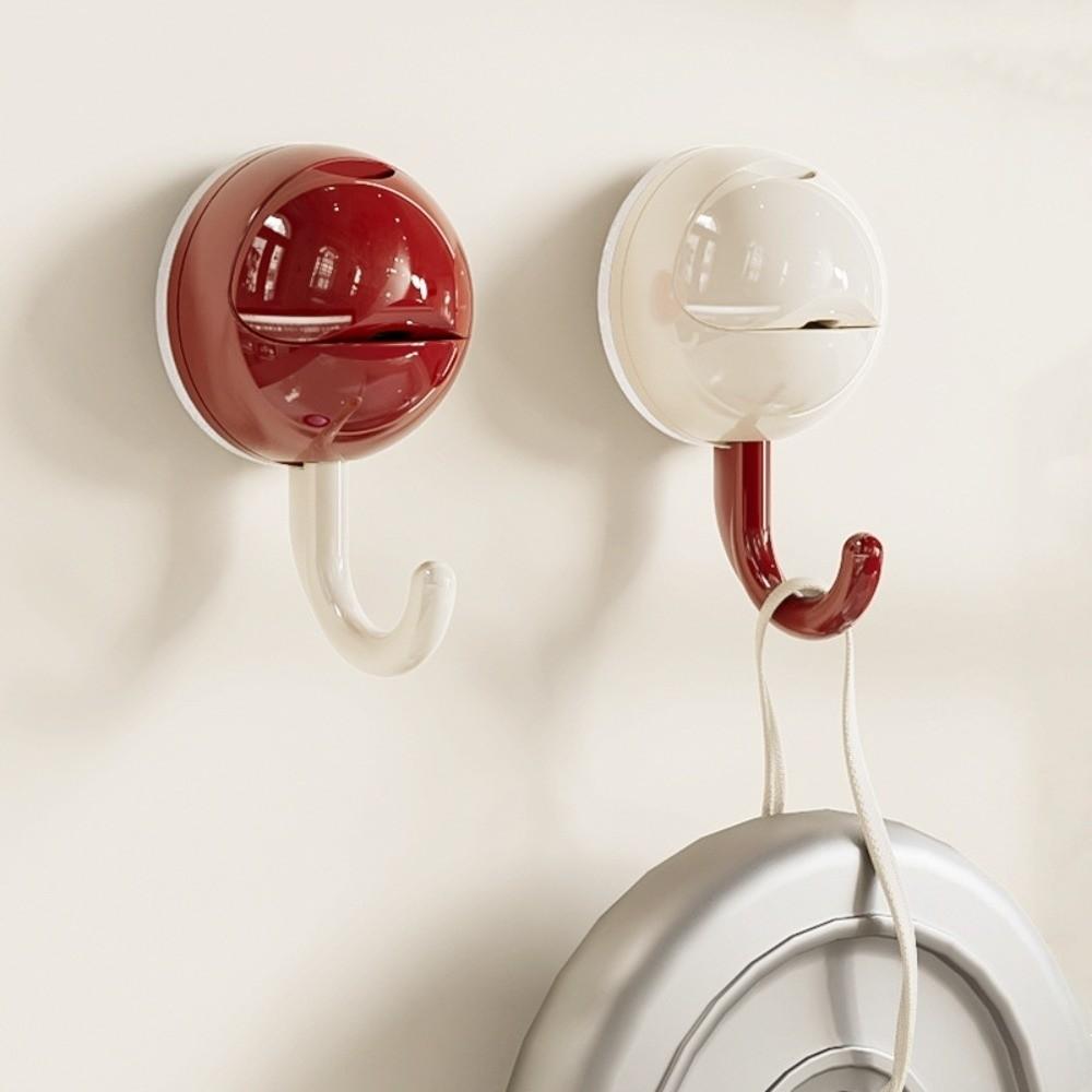Non-Marking Suction Cup Hooks Round Head Kitchen Storage Hooks Wall Towel Hooks Kitchen
