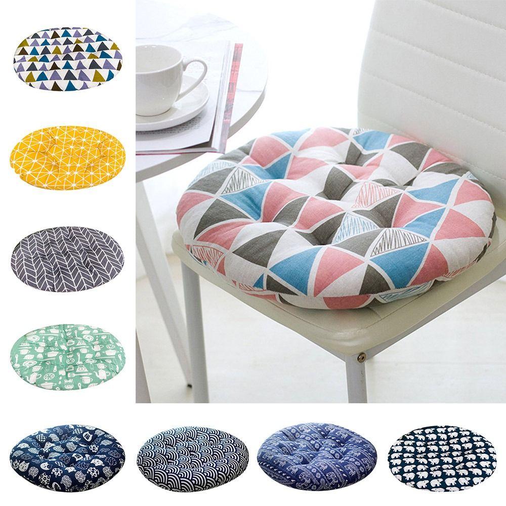 Comfortable Seat Cushion Breathable Stool Backrest Pillow Seat Pads Computer Chair
