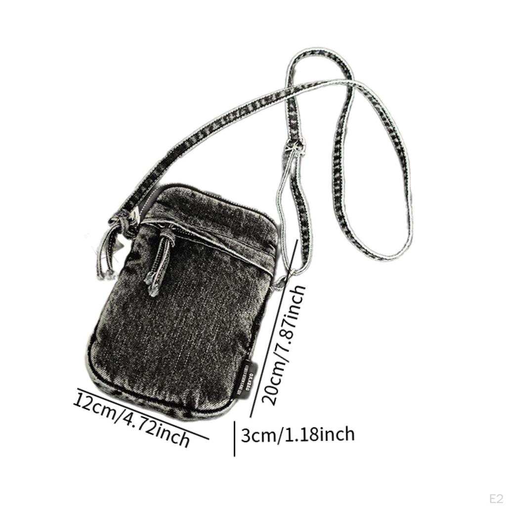 Джинсовая сумка кроссбоди мини на плечо для женщин, для вечеринок, для работы