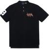 Polo Polo Logo Embroidered Short Sleeve Polo Shirt Men Tops Black 710814437-001