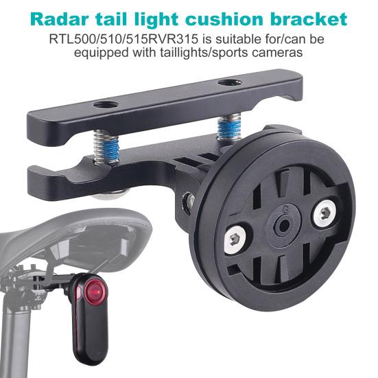 Держатель заднего фонаря для велосипеда Garmin для Varia, регулируемое универсальное седло для горного шоссейного велосипеда, крепление на седло, задняя фара, стойка для поддержки седла