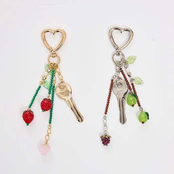 [Gift Wrapping]_Fruits Key Ring_SILVER(307684)