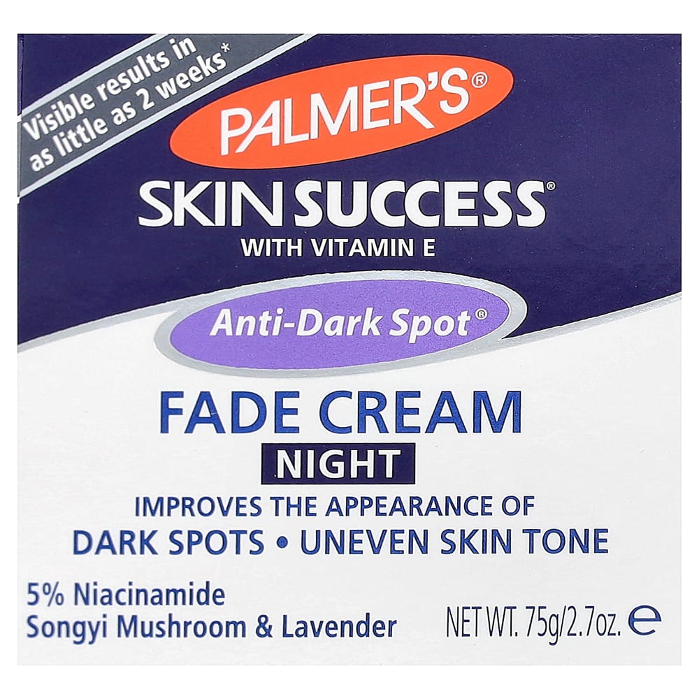 Palmer's Skin Success Ночной крем против темных пятен с витамином Е, 75 г (2,7 унции)