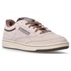 Reebok Club C 85 Vintage Удобные Простые Низкие Кроссовки Унисекс Розовый Коричневый 100074161
