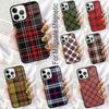 Мягкий чехол для телефона Clan Stewart Dress Tartan Plaid для iPhone 17 Air 16e Pro max 15 Pro 13 14 Plus 11 12 MagSafe Магнитный Coque