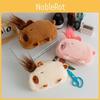 Hair Plush Capybara Pen Pouch With Creative Design For School Supplies Gift And