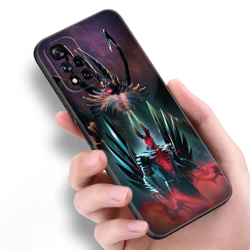Игровой Dota 2 черный силиконовый чехол для телефона Xiaomi POCO X3 X4 NFC F5 M3 M4 M6 X5 X6 Pro F3 F4 GT 5G C55 C65 M5