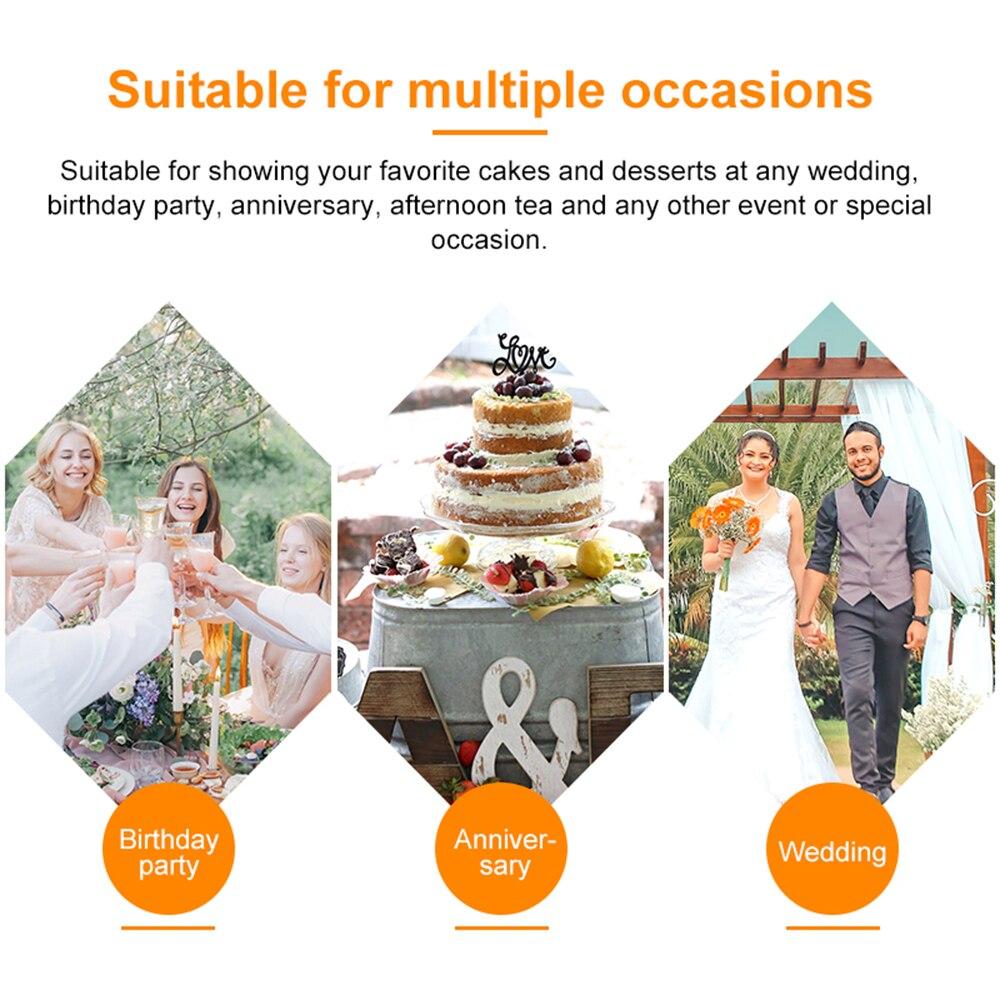 6 слоев, высокое качество, башня для макарон, ПВХ, башня для макарон, подставка для торта из помадки, инструмент для украшения свадебного торта