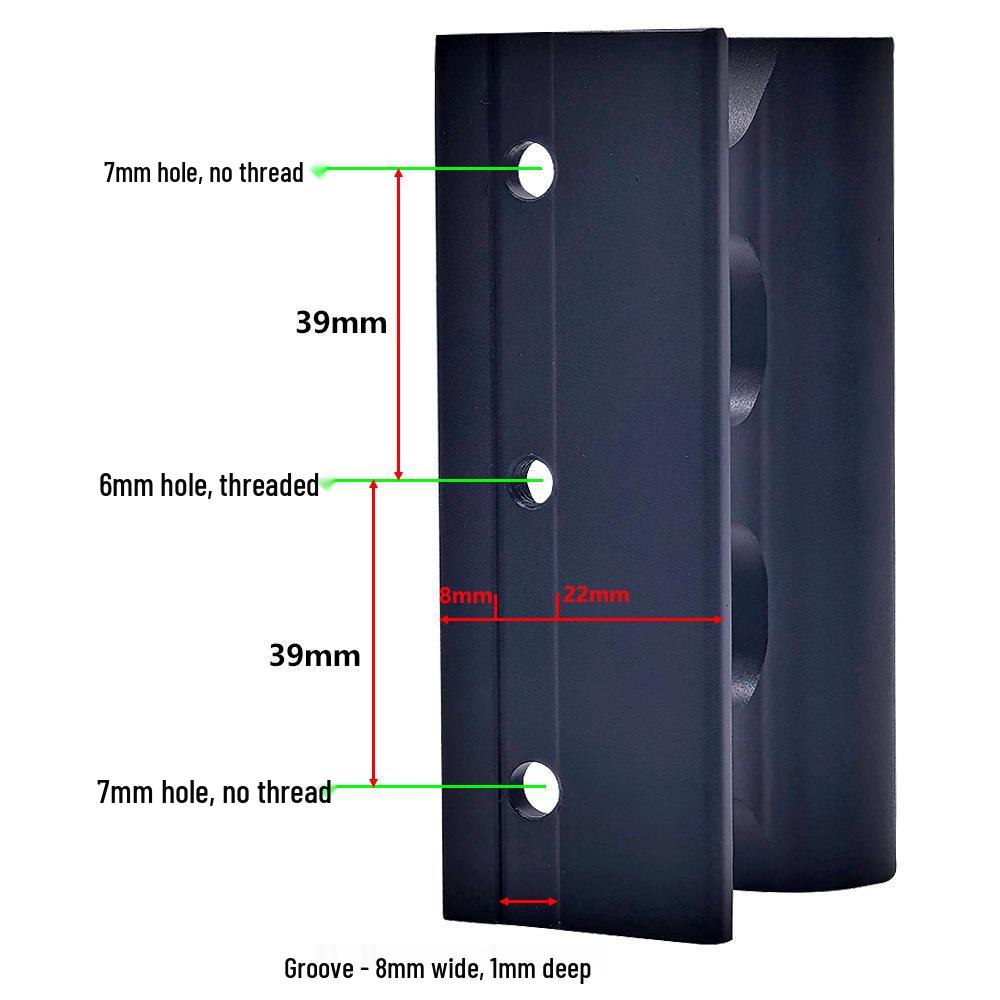 Fixed Fork Mount Car Roof Rack with M20*110mm Thru-Axle Fork Compatibility